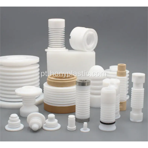 PTFE BELLOLS CNC MACHINADO